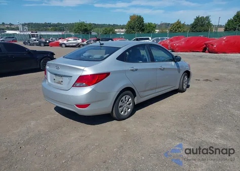 2015 Hyundai Accent Gls from USA, damaged, VIN KMHCT4AE9FU819172